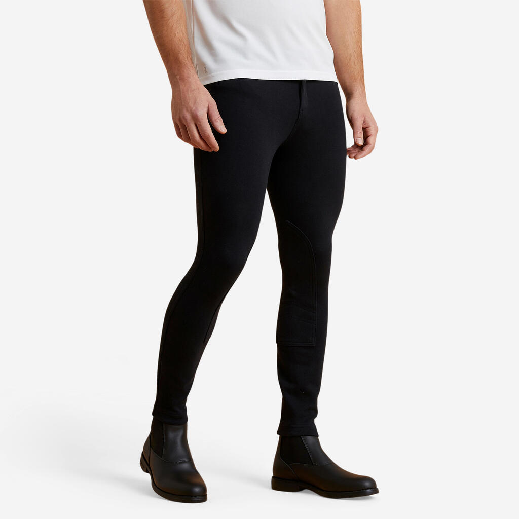 Pantalon équitation homme 100 noir